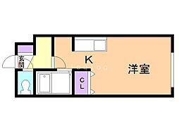 間取図画像 ワンルーム