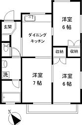 クレスト南足柄 2A