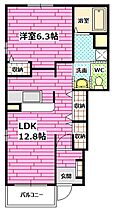 広島県広島市安芸区矢野西6丁目（賃貸アパート1LDK・1階・46.49㎡） その2