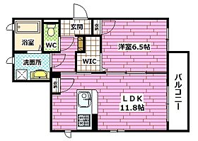 広島県安芸郡海田町南堀川町（賃貸アパート1LDK・1階・46.78㎡） その2