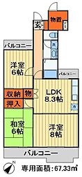 大森台駅 7.4万円