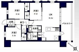 間取図画像 3LDK