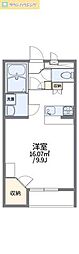レオパレスメルベーユ 1Kの間取図画像