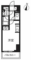 プライムメゾン千葉新町 ワンルームの間取図画像