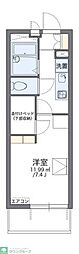 レオパレス稲毛海岸 1Kの間取図画像
