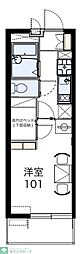 レオパレスタウン馬込沢 1Kの間取図画像