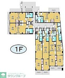 Charmant Maison 1DKの間取図画像