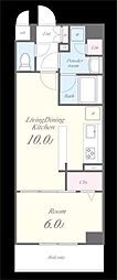 CASADEALIVIO 1LDKの間取図画像