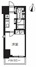プライムメゾン千葉新町 1Kの間取図画像