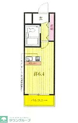ライオンズマンション相模原第5 ワンルームの間取図画像