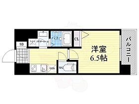 大阪府大阪市浪速区芦原１丁目（賃貸マンション1K・9階・23.04㎡） その2