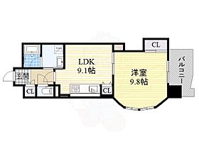 大阪府大阪市中央区瓦屋町３丁目10番1号（賃貸マンション1LDK・5階・44.39㎡） その2