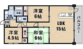 大阪府大阪市西成区花園北１丁目（賃貸マンション3LDK・9階・70.00㎡） その2