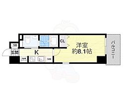 グルーヴ日本橋 1Kの間取図画像