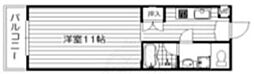 シティースパイア心斎橋イースト 1Kの間取図画像