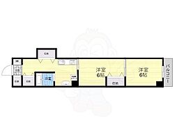 ファーストレジデンス 2Kの間取図画像