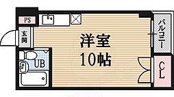 ヤーニング大国 ワンルームの間取図画像