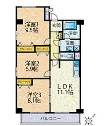 ホワイトピア博多駅南 9階