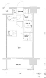 間取図画像 ワンルーム