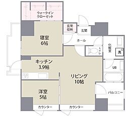 ザ・クロスメント 6階
