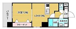 リファレンス東公園 1LDKの間取図画像