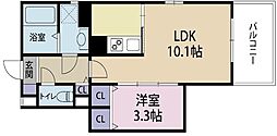 リアンレガーロ東比恵ステーション 4階/-