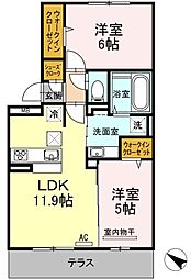 D-roomパークサイド吉塚 1階/-