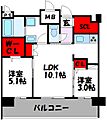 エンクレスト天神LINK13階14.2万円