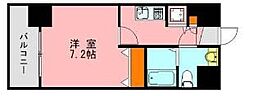アソシアグロッツォ博多セントラルタワー 1Kの間取図画像