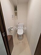 【トイレ】衛生的な温水洗浄便座付です