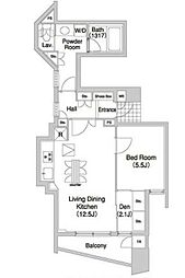 間取図画像 1SLDK