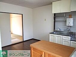 JR中央線 西八王子駅 徒歩8分の賃貸アパート 2階2DKのリビング/ダイニング