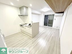 京王相模原線 京王堀之内駅 徒歩14分の賃貸アパート 2階1LDKのリビング/ダイニング