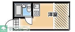 ドリームマンション ワンルームの間取図画像