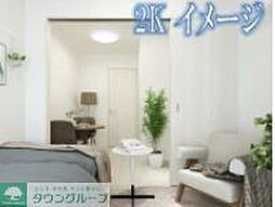 ARCOBALENO MINAMISENJU 14階2LDKのリビング/ダイニング