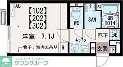 間取図画像 ワンルーム