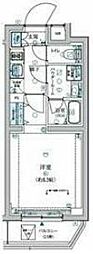 ARCOBALENO武蔵小杉2 1Kの間取図画像
