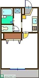小宮メゾン 1Kの間取図画像