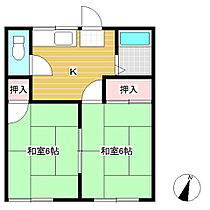 フレグランス中丘  ｜ 長野県上田市上田（賃貸アパート2K・1階・33.00㎡） その2