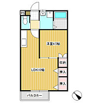 ハイツハープＡ  ｜ 長野県上田市国分（賃貸アパート1LDK・1階・35.00㎡） その2