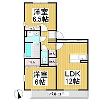 Ciel 住吉  ｜ 長野県上田市住吉（賃貸アパート2LDK・2階・57.18㎡） その2