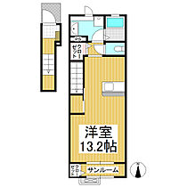 長野県上田市上田（賃貸アパート1R・2階・40.94㎡） その2