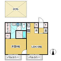 スイングＮ2  ｜ 長野県上田市中之条（賃貸アパート1LDK・2階・39.70㎡） その2