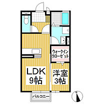 モデラート  ｜ 長野県上田市中之条（賃貸アパート1LDK・1階・33.39㎡） その2