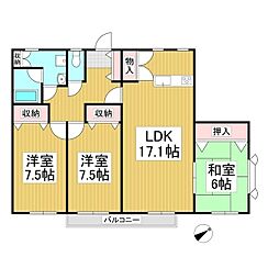 間取図画像 3LDK
