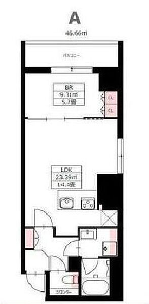 ニフィット日本橋横山町 201｜東京都中央区日本橋横山町(賃貸マンション1LDK・2階・46.66㎡)の写真 その2