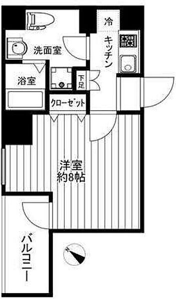 クリアルプレミア八丁堀（CREAL premier 八丁堀） 303｜東京都中央区新川２丁目(賃貸マンション1K・3階・25.51㎡)の写真 その2