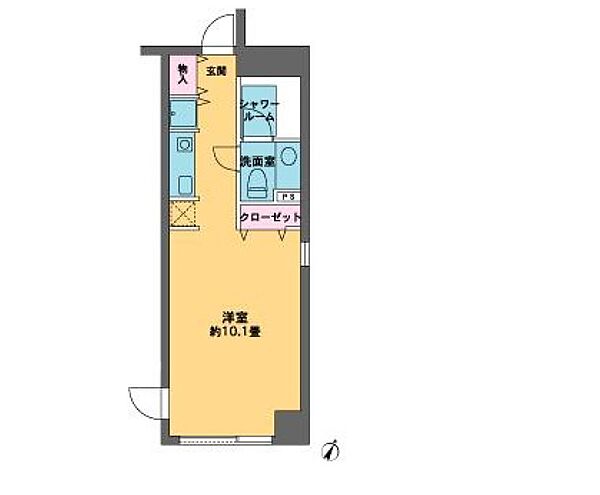 カスタリア水天宮 907｜東京都中央区日本橋蛎殻町２丁目(賃貸マンション1K・9階・30.36㎡)の写真 その2