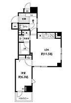 ルクレ日本橋馬喰町 1203 ｜ 東京都中央区日本橋馬喰町１丁目4-2（賃貸マンション1LDK・12階・43.39㎡） その2