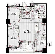 アスコットパーク両国石原 704 ｜ 東京都墨田区石原３丁目4-8（賃貸マンション3LDK・7階・72.33㎡） その2